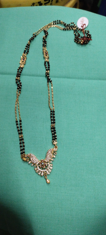Long Black Beads – 12