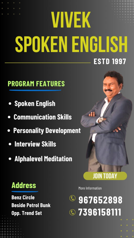 VIVEK SPOKEN ENGLISH – Photo 1