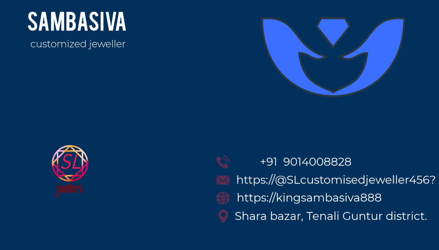 Sambasiva Customized Jeweller Logo